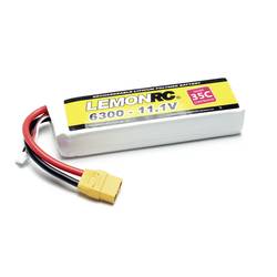 LemonRC akupack Li-Pol (modelářství) 11.1 V 6300 mAh Počet článků: 3 35 C Softcase XT90