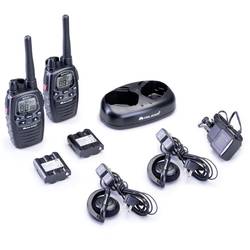 Midland G7 Pro 2x set, PMR446 charger, MA24-L headsets C1090.18 PMR radiostanice sada 2 ks