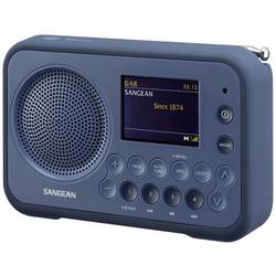 Sangean DPR-76BT kapesní rádio DAB+, FM AUX, Bluetooth zámek klávesnice tmavě modrá