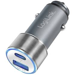 LogiLink PA0252 USB nabíječka 36 W do auta Výstupní proud (max.) 3000 mA USB-C® zásuvka (nabíjení), USB A Počet výstupů: 2 x USB Power Delivery (USB-PD)