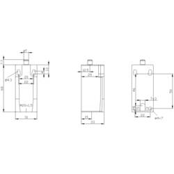 Siemens 3SE52120LC05 3SE5212-0LC05 koncový spínač 240 V/AC 1.5 A zdvihátko bez aretace IP67 1 ks