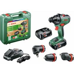 Bosch Home and Garden AdvancedDrill 18 aku vrtací šroubovák 18 V, vč. 2x aku, kufřík, vč. nabíječky, 2cestný, 06039B5008