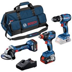 Bosch Professional Bosch Power Tools sada nářadí řemeslník, pro údržbáře, na nářadí s akumulátorem, 0615990N31, v kufříku , 5dílná