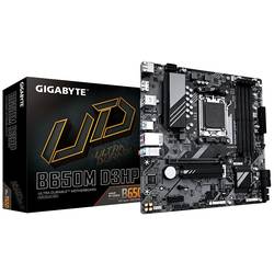 Gigabyte B650M D3HP Základní deska Socket (PC) #####AMD AM5 Tvarový faktor Micro-ATX Čipová sada základní desky AMD® B650