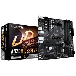 Gigabyte A520M DS3H V2 Základní deska Socket (PC) AMD AM4 Tvarový faktor Micro-ATX