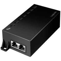 LogiLink POE007 PoE injektor 10 / 100 / 1000 MBit/s IEEE 802.3bt, IEEE802.3af (15,4 W), IEEE802.3at (30 W)