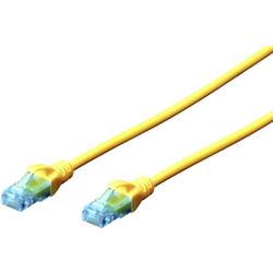 Digitus DK-1512-020/Y RJ45 síťové kabely, propojovací kabely CAT 5e U/UTP 2.00 m žlutá kroucené páry 1 ks