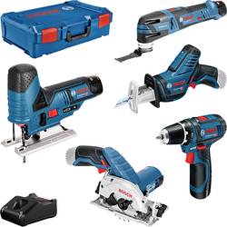 Bosch Professional 5 tool KIT + GBA + GAL + XL-Boxx sada nářadí univerzální, 0615A0017C, 10dílná