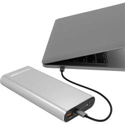 RealPower PB-20000 powerbanka 20000 mAh Li-Pol stříbrná