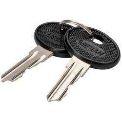 Digitus DN-19-KEY-4444 19 palec Klíč pro datové skříně černá, stříbrná