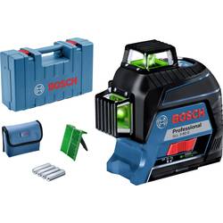 Bosch Professional GLL 3-80 G křížová laserová vodováha vč. tašky dosah (max.): 120 m