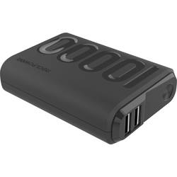 RealPower 323368 powerbanka 10000 mAh lithiová černá