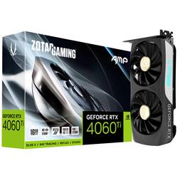 Zotac grafická karta Nvidia GeForce RTX 4060 Ti GAMING AMP 16 GB SDRAM GDDR6 PCIe x8 DisplayPort, HDMI™ NVIDIA G-Sync , RGB osvětlení