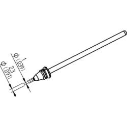 Ersa 0742ED1023H/SB odsávací hrot konický Délka hrotů 79.25 mm Obsah 1 ks