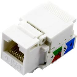 TRU COMPONENTS, 93038C373, RJ45 konektor, RJ45, CAT 6, piny:8, 1 ks