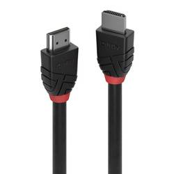 LINDY HDMI kabel Zástrčka HDMI-A 1.00 m černá 36771 8K UHD HDMI kabel