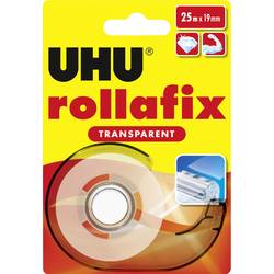 UHU rollafix 36965 lepicí páska transparentní (d x š) 25 m x 19 mm 1 ks