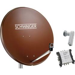 Schwaiger SPI9962SET5 satelit bez přijímače Počet účastníků: 6 80 cm