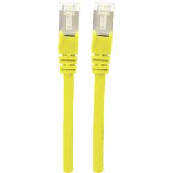 Intellinet 740890 RJ45 síťové kabely, propojovací kabely CAT 6A S/FTP 3.00 m žlutá fóliové stínění, stínění pletivem, stíněný, bez halogenů 1 ks