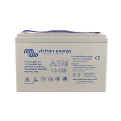 Victron Energy AGM Super Cycle 12V 125Ah BAT412112081 olověný akumulátor 12 V 125 Ah olověná gelová (š x v x h) 330 x 214 x 171 mm šroubované M6 bezúdržbové