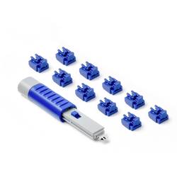 Smartkeeper zámek portu RJ45 LAN NL03PKDB sada 10 ks tmavě modrá vč. 1 klíče NL03PKDB