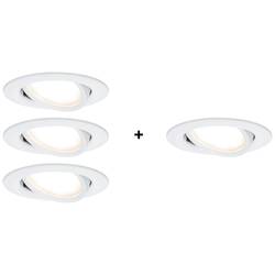 Paulmann Nova vestavné svítidlo, LED, LED, 24 W, bílá (matná), sada 4 ks