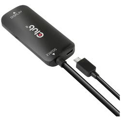 club3D USB adaptér [1x HDMI zástrčka - 1x zásuvka DisplayPort] Adapter HDMI + MicroUSB - DP 4 1 m