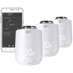 Eurotronic Comet WiFi sada bezdrátové termostatické hlavice, 700224, elektronický, sada 3 ks