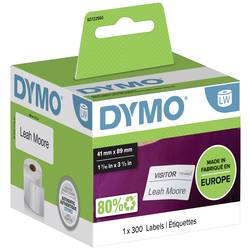 DYMO etikety v roli 11356 S0722560 89 x 41 mm papír bílá 300 ks přemístitelné Typové štítky