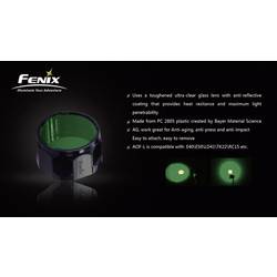 Fenix Light FENAOFLG barevný filtr Fenix E40, Fenix E50, Fenix TK22, Fenix RC15, Fenix LD41 zelená