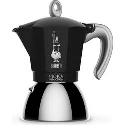 Bialetti New Moka Induction 6 Cup kávovar na espresso a cappuccino černá