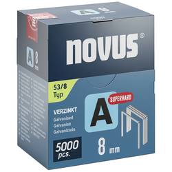 Novus Tools 042-0762 sponky do sešívačky Typ 53 5000 ks Rozměry (d x š x v) 8 x 11.3 x 8 mm