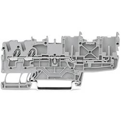 WAGO 2022-1404/999-953 mini dvojúrovňová základní svorka 5.20 mm pružinové připojení modrá 50 ks