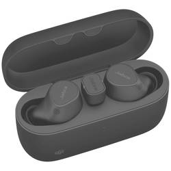 Jabra Evolve2 Buds špuntová sluchátka Bluetooth®, 20797-999-889, stereo, černá, Redukce šumu mikrofonu, Potlačení hluku