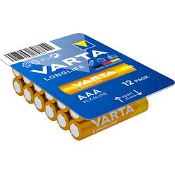 Varta LONGLIFE AAA Big Box 12 mikrotužková baterie AAA alkalicko-manganová 1200 mAh 1.5 V 12 ks