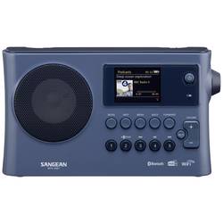 Sangean WFR-28BT A500493 internetové stolní rádio, DAB+, FM, Wi-Fi, Bluetooth, AUX, s USB nabíječkou, Spotify, tmavě modrá