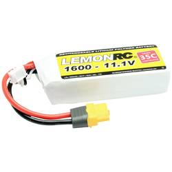 LemonRC akupack Li-Pol (modelářství) 11.1 V 1600 mAh Počet článků: 3 35 C Softcase XT60