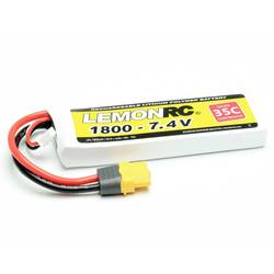 LemonRC akupack Li-Pol (modelářství) 7.4 V 1800 mAh Počet článků: 2 35 C Softcase XT60