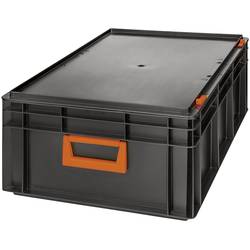 Alutec 139242210188 plastový box Magnus PC 42 (š x v x h) 600 x 233 x 400 mm černá, oranžová 1 ks