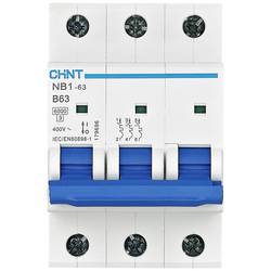 Chint 179695 NB1-63 3P B6 6kA DB elektrický jistič 3pólový 6 A 240 V, 415 V