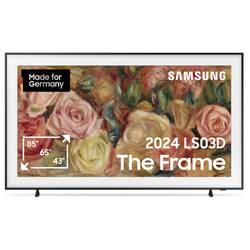 Samsung QLED 4K The Frame LS03D QLED TV 214 cm 85 palec Energetická třída (EEK2021) G (A - G) CI+, DVBT2 HD, WLAN, UHD, Smart TV, QLED černá