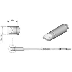 JBC Tools C470004 pájecí hrot dlátový, rovný Velikost hrotů 1.5 mm Obsah 1 ks