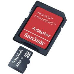 SanDisk SDSDQB-032G-B35 paměťová karta microSDHC 32 GB Class 4 vč. SD adaptéru