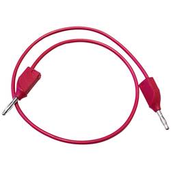 Mueller Electric BU-2929-M-20-2 měřicí kabel banánková zástrčka 4 mm banánková zástrčka 4 mm 0.5 m červená 1 ks