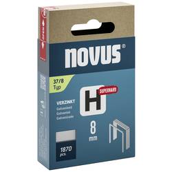 Novus Tools 042-0785 svorky z jemného drátu Typ 37 1870 ks Rozměry (d x š) 8 mm x 10.6 mm