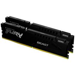 Kingston CL30 FURY Beast XMP Sada RAM pro PC DDR5 16 GB 2 x 8 GB Bez ECC 288pin DIMM CL30 KF560C30BBK2-16