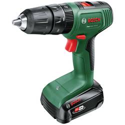 Bosch Home and Garden aku příklepový šroubovák 18 V, 1.5 Ah Li-Ion, 06039D810D, vč. 2x aku, vč. nabíječky, kufřík, vč. příslušenství