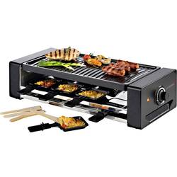 Korona 45070 raclette gril 8 pánví černá, stříbrná