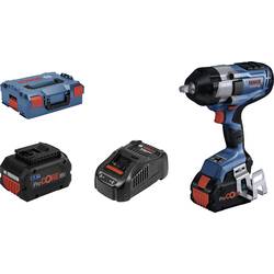 Bosch Professional GDS 18V-1000 C 06019J8003 aku rázový utahovák 1 000 Nm, Lodlamovací moment max. 1600 Nm 18 V Počet přibalených akumulátorů 2 5.5 Ah Li-Ion