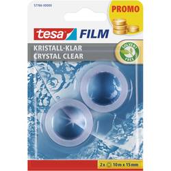 tesa 57766-00000-14 tesafilm křišťálově čistý transparentní (d x š) 10 m x 15 mm 2 ks